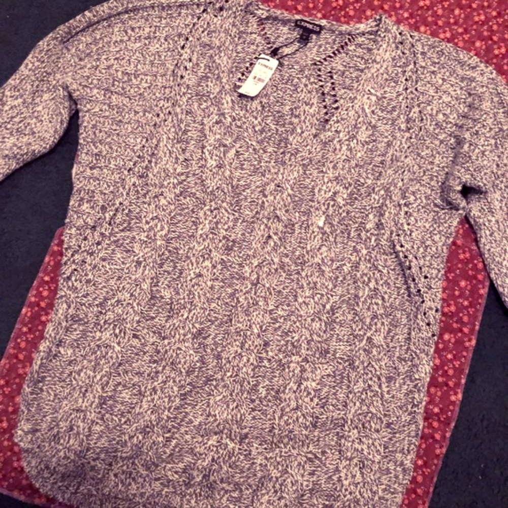 Express Large comfy winter sweater